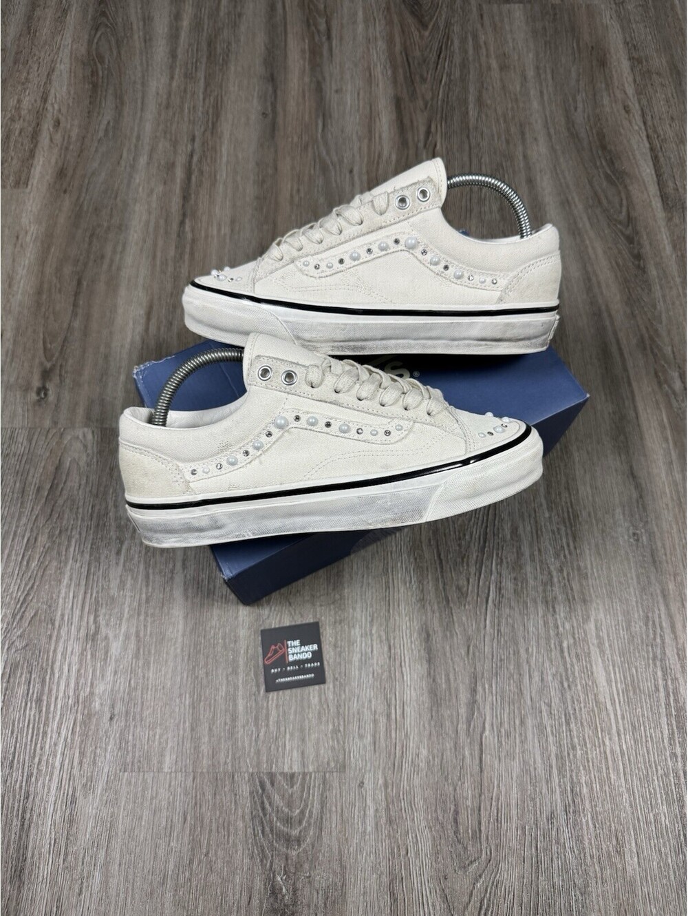 Size 8 - Vans Old Skool 36 LX Pearlized Pack - Marshmallow